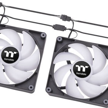 Thermaltake CT140 Sync PC Case Fan με ARGB Φωτισμό και Σύνδεση 3-Pin / 4-Pin PWM 2τμχ