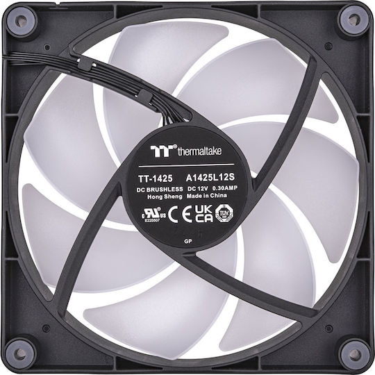 Thermaltake CT140 Sync PC Case Fan με ARGB Φωτισμό και Σύνδεση 3-Pin / 4-Pin PWM 2τμχ