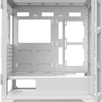 Raijintek Ponos Ultra TG4 Midi Tower Κουτί Υπολογιστή με Πλαϊνό Παράθυρο Coating White