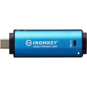Kingston IronKey Vault Privacy 50 16GB USB 3.2 Stick με σύνδεση USB-C Μπλε