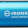 Kingston IronKey Vault Privacy 50 32GB USB 3.2 Stick με σύνδεση USB-C Μπλε