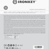 Kingston IronKey Vault Privacy 50 128GB USB 3.2 Stick με σύνδεση USB-C Μπλε