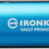Kingston IronKey Vault Privacy 50 256GB USB 3.2 Stick με σύνδεση USB-C Μπλε