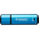 Kingston IronKey Vault Privacy 50 256GB USB 3.2 Stick με σύνδεση USB-C Μπλε