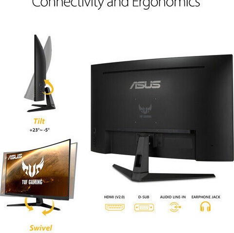 Asus VG328H1B VA Curved Gaming Monitor 31.5