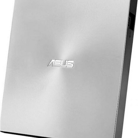 Asus ZenDrive U8M Εξωτερικός Οδηγός Εγγραφής/Ανάγνωσης CD/DVD για Desktop / Laptop Ασημί