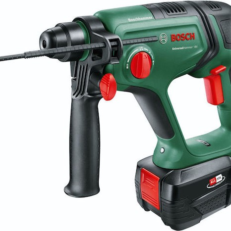 Bosch UniversalHammer Σκαπτικό Πιστολέτο Μπαταρίας 18V με Υποδοχή SDS Plus