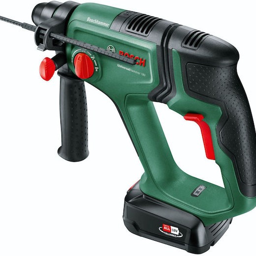 Bosch UniversalHammer Σκαπτικό Πιστολέτο Μπαταρίας 18V με Υποδοχή SDS Plus