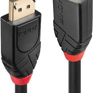 Lindy Cable DisplayPort male - DisplayPort male 15m Μαύρο (41079)
