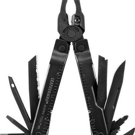 Leatherman Super Tool 300Μ Πολυεργαλείο 19 εργαλείων Μαύρο σε Θήκη