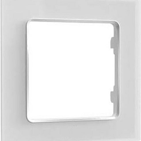Shelly WF1 Πλαίσιο Διακόπτη 1 Θέσης σε Λευκό Χρώμα