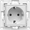 Shelly Wall Socket EU Μονή Χωνευτή Πρίζα Ρεύματος Λευκή