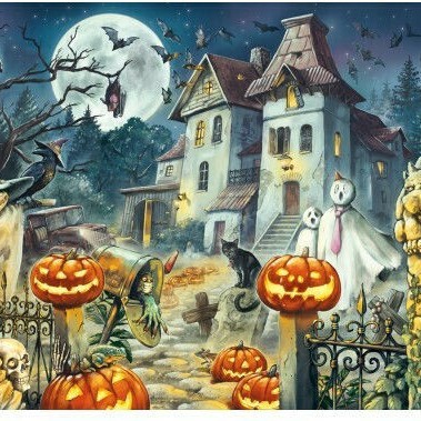 Παιδικό Puzzle Halloween 300pcs για 9+ Ετών Ravensburger