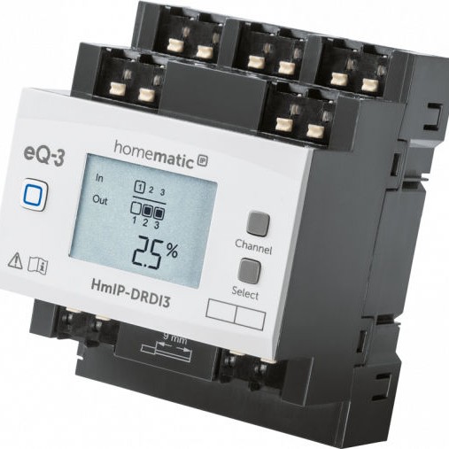 HomeMatic HMIP-DRDI3 Ενδιάμεσος Διακόπτης