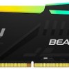 Kingston Fury Beast RGB DDR5 με Module 1x8GB και Ταχύτητα 6000 για Desktop