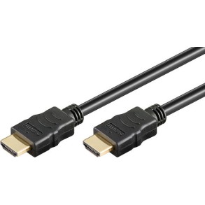 Goobay HDMI 2.0 Cable HDMI male - HDMI male 7.5m Μαύρο