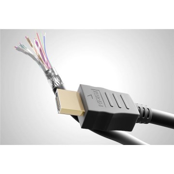 Goobay HDMI 2.0 Cable HDMI male - HDMI male 7.5m Μαύρο