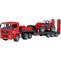 Bruder Φορτηγό Trailer and Manitou Telehandler για 3+ Ετών