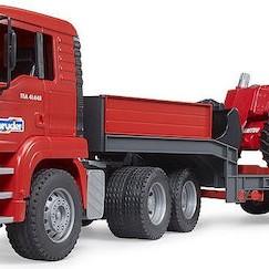 Bruder Φορτηγό Trailer and Manitou Telehandler για 3+ Ετών