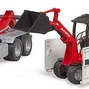 Bruder Container Φορτηγό Αγροτικό για 4+ Ετών