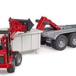 Bruder Container Φορτηγό Αγροτικό για 4+ Ετών