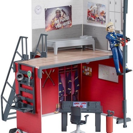 Bruder Παιχνίδι Μινιατούρα Fire Station για 4+ Ετών