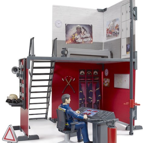 Bruder Παιχνίδι Μινιατούρα Fire Station για 4+ Ετών