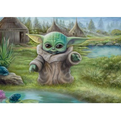 Puzzle Thomas Kinkade: Star Wars - The Mandalorian 2D 1000 Κομμάτια