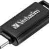Verbatim Retractable 64GB USB 3.2 Stick με σύνδεση USB-C Μαύρο