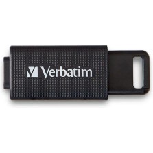 Verbatim Retractable 64GB USB 3.2 Stick με σύνδεση USB-C Μαύρο