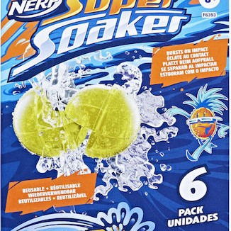 Nerf Σφαίρες Hydro Balls Super Soaker για 6+ Ετών