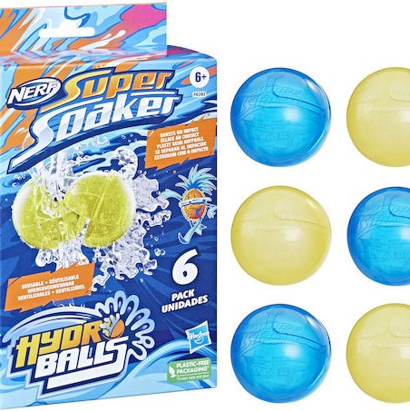 Nerf Σφαίρες Hydro Balls Super Soaker για 6+ Ετών