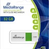 MediaRange 32GB USB 2.0 Stick Λευκό
