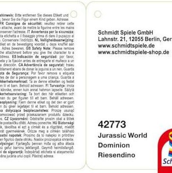 Schmidt Spiele Λούτρινος Δεινόσαυρος Giganotosaurus 26 εκ.