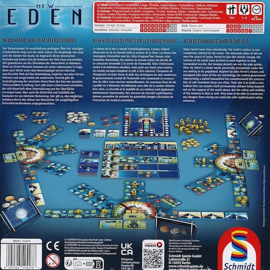 Επιτραπέζιο Παιχνίδι New Eden για 1-4 Παίκτες 10+ Ετών (EN) Schmidt Spiele