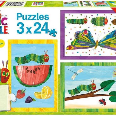 Παιδικό Puzzle Very Hungry Caterpillar, Cocoon and Butterfly 72pcs για 3+ Ετών Schmidt Spiele
