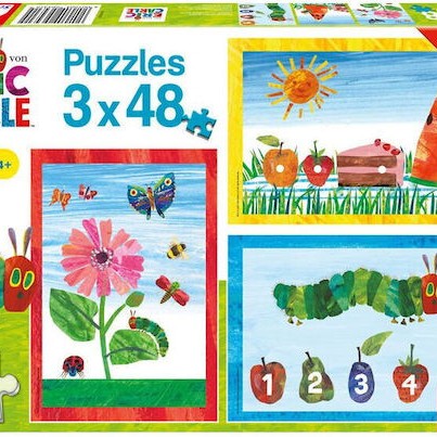Παιδικό Puzzle The World of the Very Hungry Caterpillar 144pcs για 4+ Ετών Schmidt Spiele