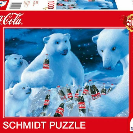 Puzzle Coca Cola History 2D 1000 Κομμάτια
