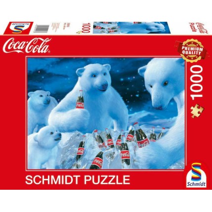 Puzzle Coca Cola History 2D 1000 Κομμάτια