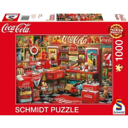 Puzzle Coca Cola North Pole Bear 2D 1000 Κομμάτια