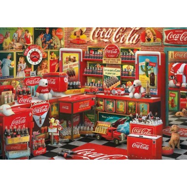 Puzzle Coca Cola North Pole Bear 2D 1000 Κομμάτια