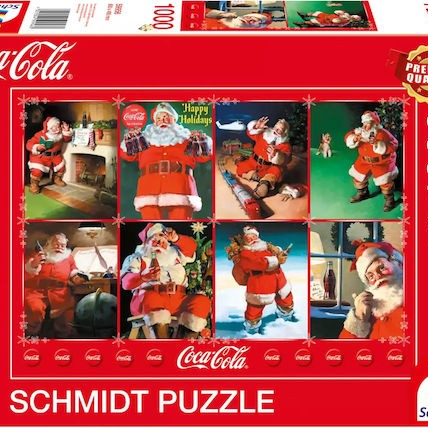 Puzzle Coca-Cola Santa Claus 2D 1000 Κομμάτια