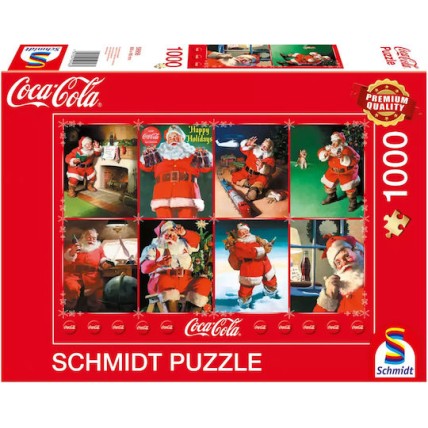 Puzzle Coca-Cola Santa Claus 2D 1000 Κομμάτια