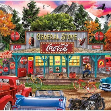 Coca-cola Shop Puzzle 2D 1000pcs