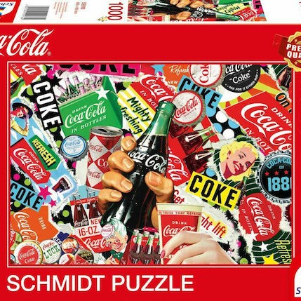 Puzzle Coca Cola Collection 2D 1000 Κομμάτια