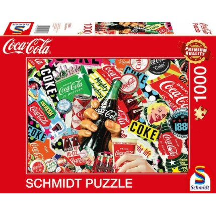 Puzzle Coca Cola Collection 2D 1000 Κομμάτια