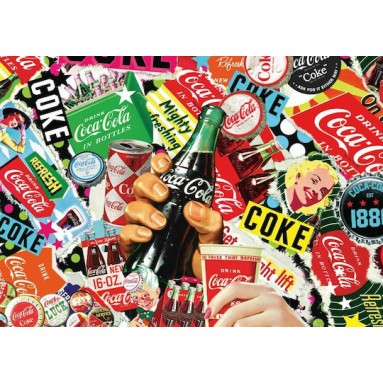 Puzzle Coca Cola Collection 2D 1000 Κομμάτια