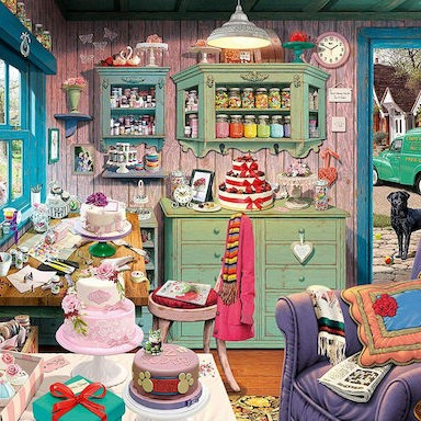 Puzzle Grandmother´s room 2D 1000 Κομμάτια