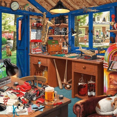 Puzzle Father’s Workshop 2D 1000 Κομμάτια