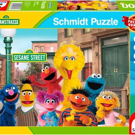 Schmidt Spiele Sesame Street A Good Old Friends Reunion Puzzle 1000 Κομμάτια